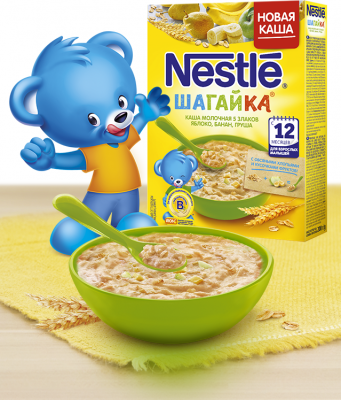 Тест-драйв каш Nestlé® ШАГАЙКА® 5 злаков на Baby. ru до 19 декабря 2017 года